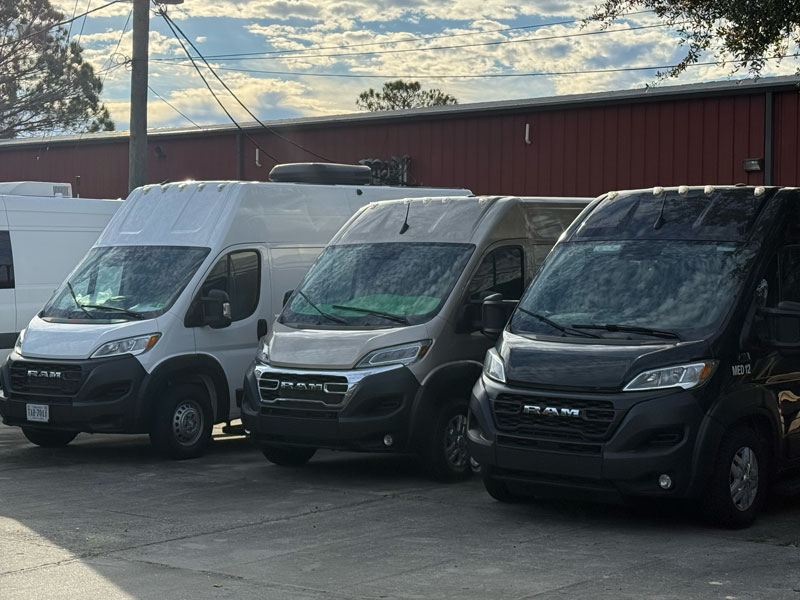Custom Coach Creations | Custom Class B Van Conversions & RVs
